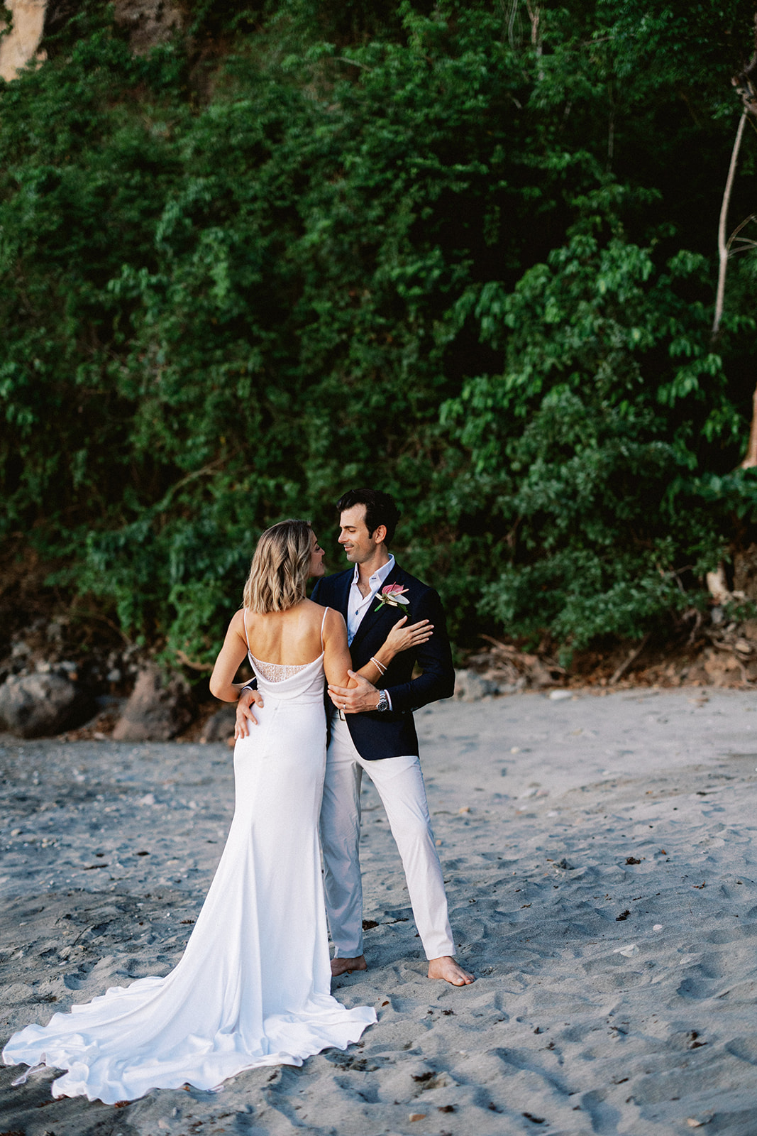 Elizabeth and Aaron's elopement at Secret Bay, Portsmouth, Dominica