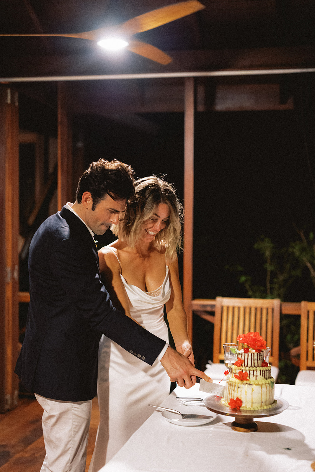 Elizabeth and Aaron's elopement at Secret Bay, Portsmouth, Dominica