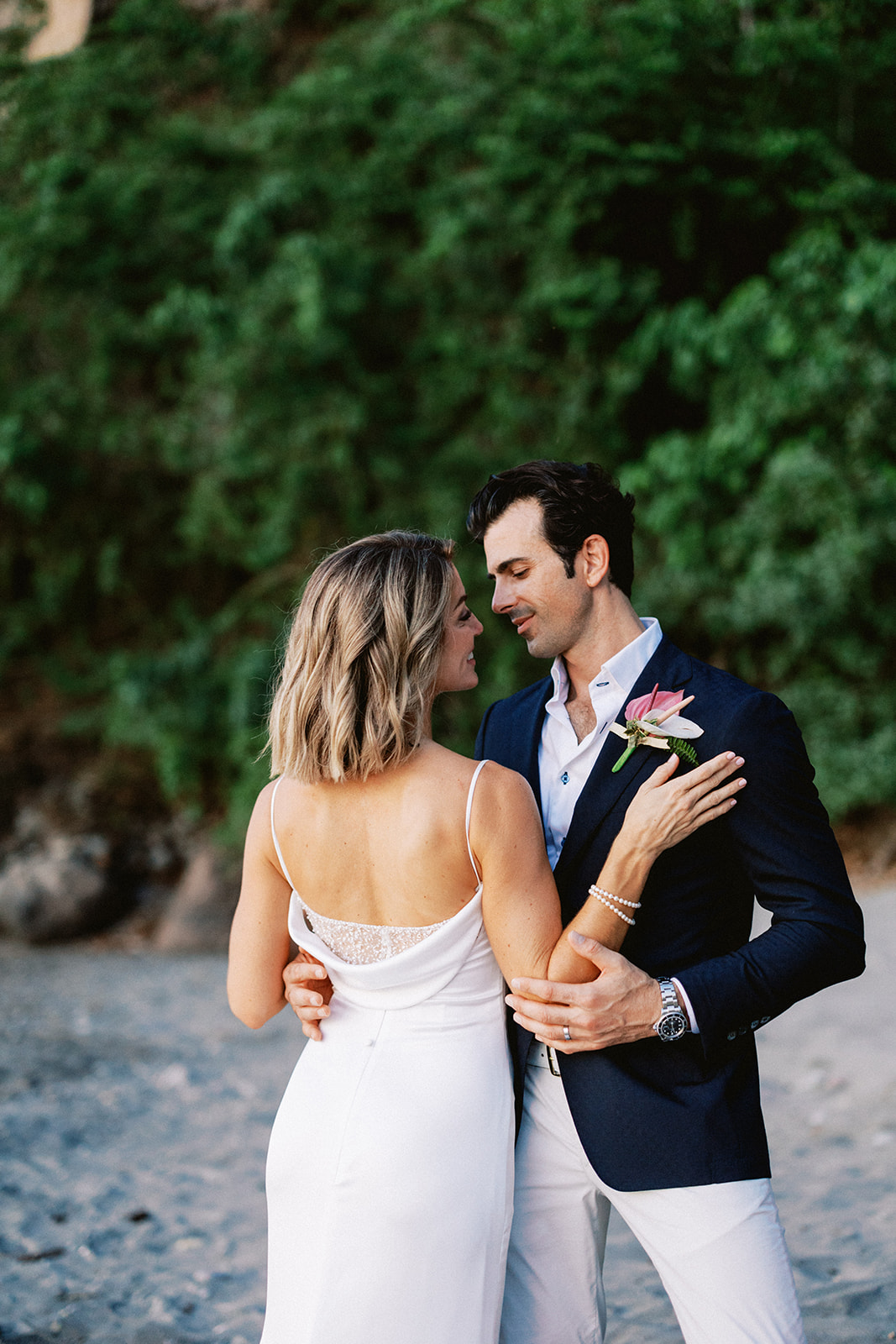 Elizabeth and Aaron's elopement at Secret Bay, Portsmouth, Dominica