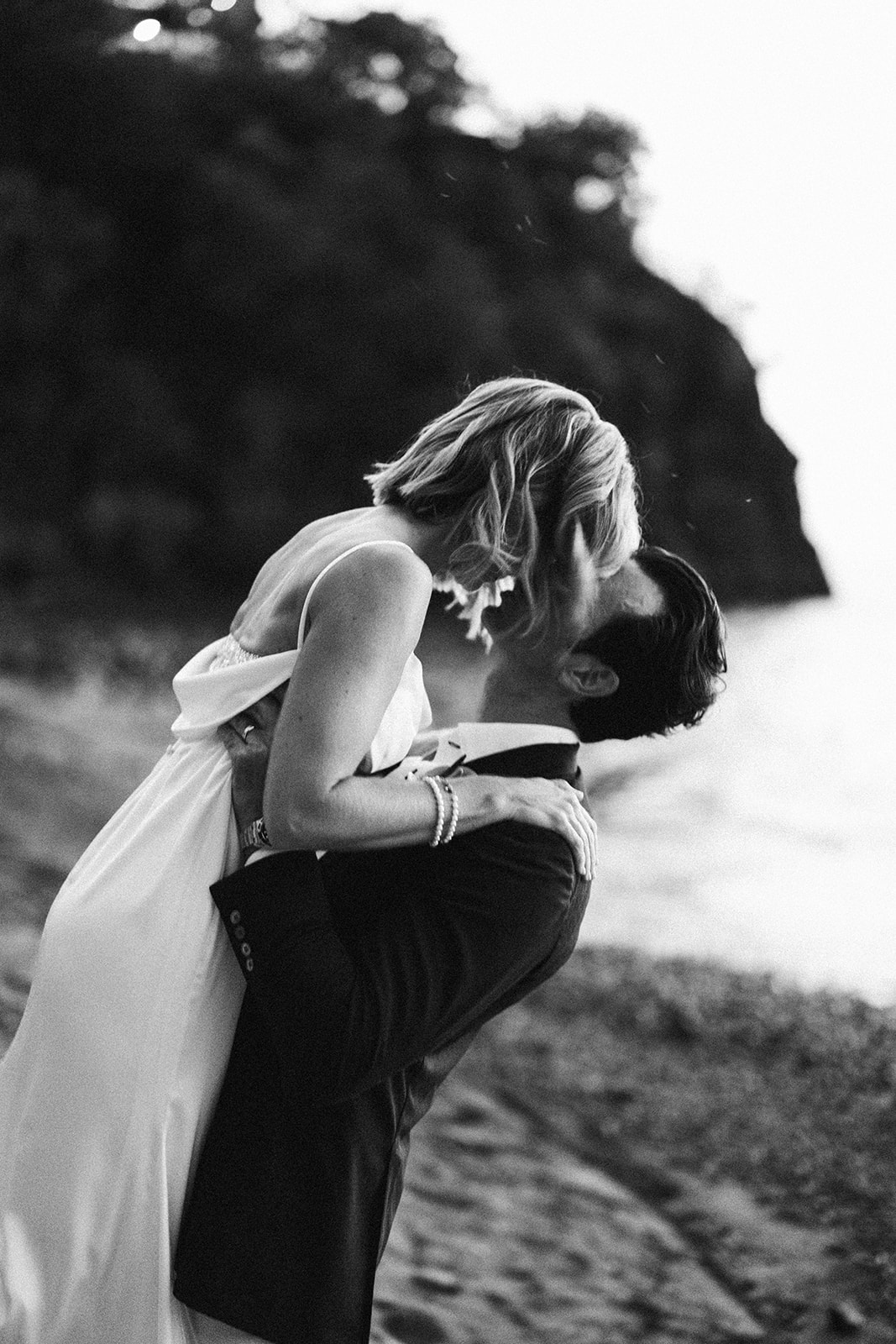 Elizabeth and Aaron's elopement at Secret Bay, Portsmouth, Dominica