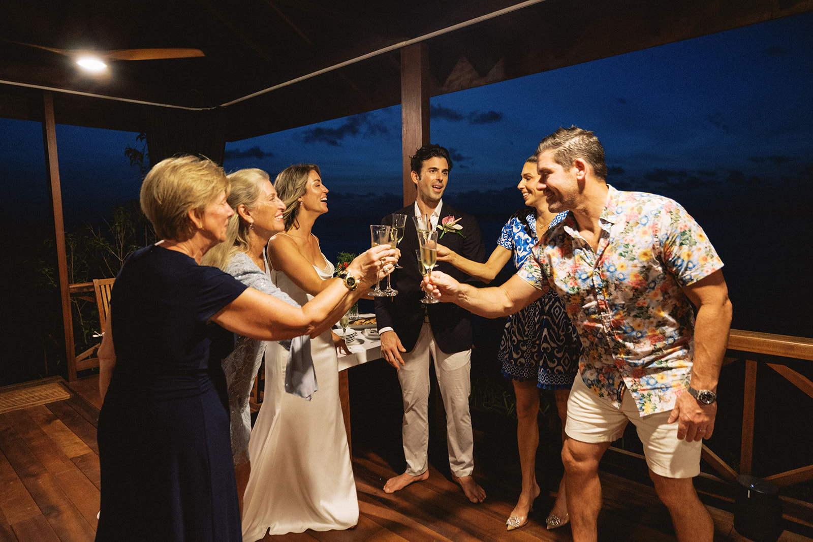 Elizabeth and Aaron's elopement at Secret Bay, Portsmouth, Dominica