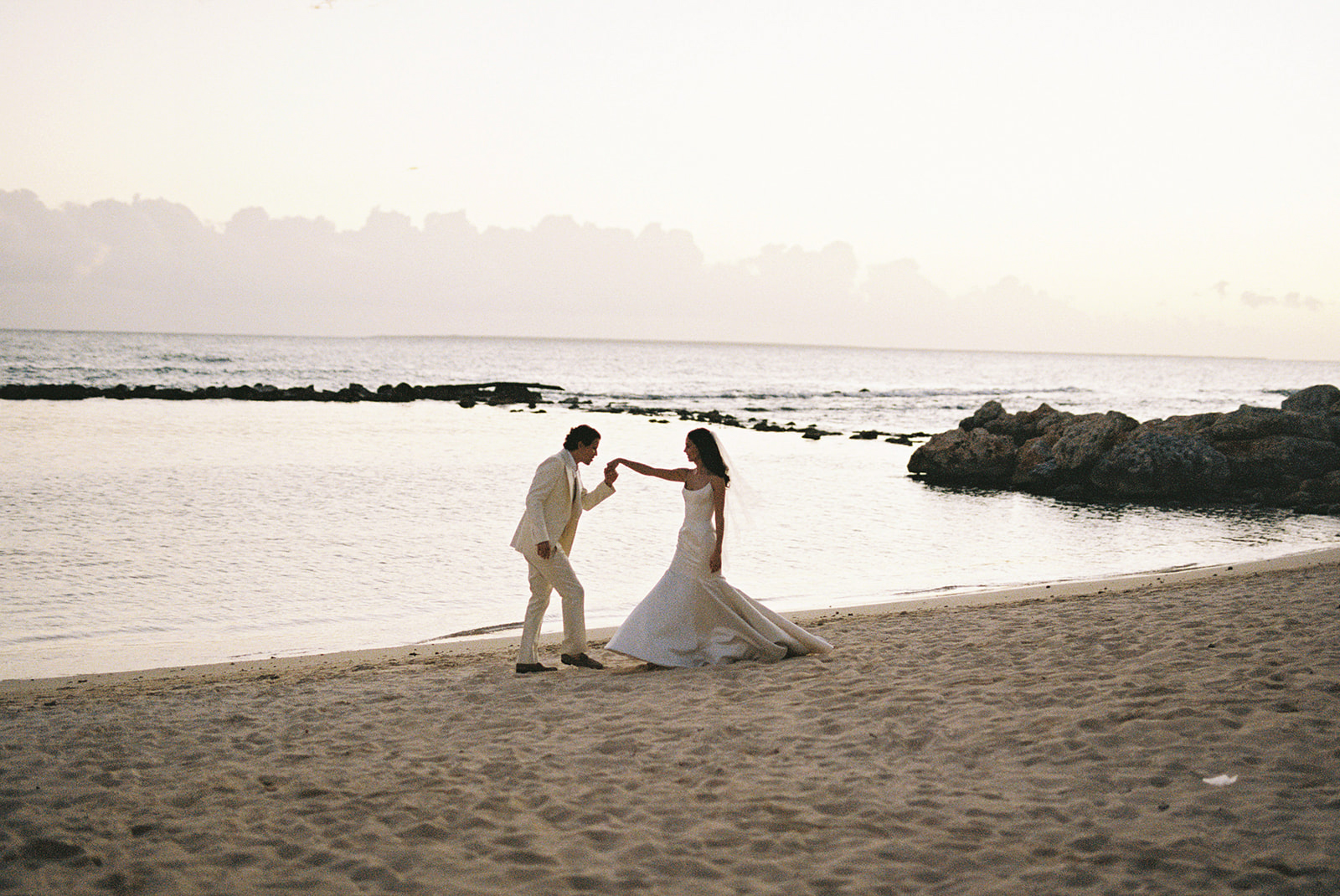 Sunset Vows on Minitas Beach, Casa de Campo