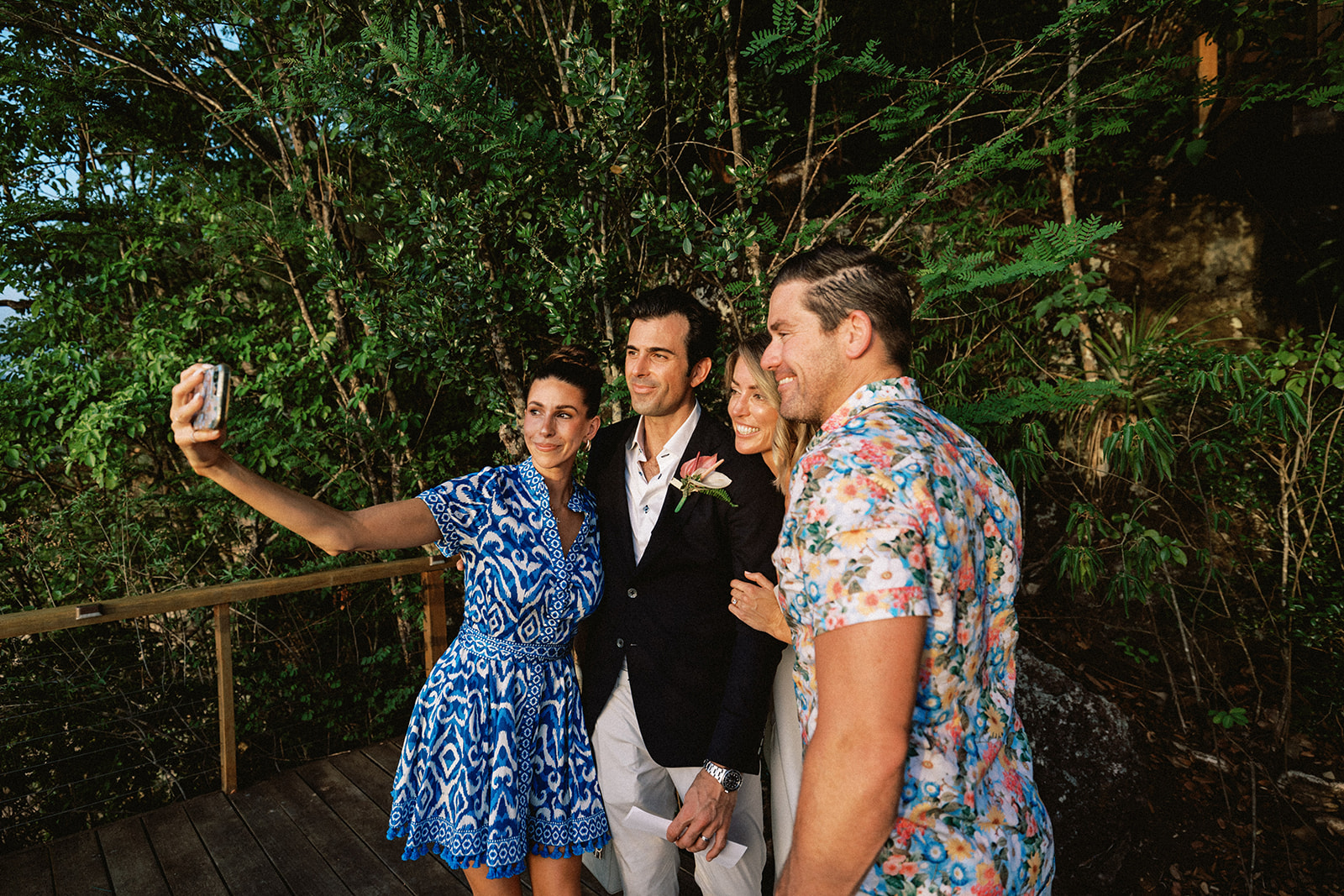 Elizabeth and Aaron's elopement at Secret Bay, Portsmouth, Dominica